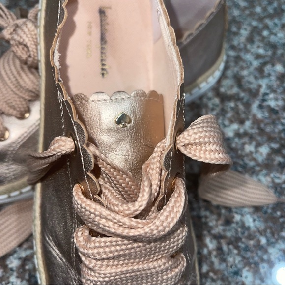 Kate Spade Lena Rose Gold Sneakers - Picture 8 of 9